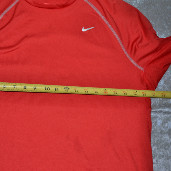 NIKE FITDRY ATHLETIC FITNESS SHIRT - Picture 7 of 8